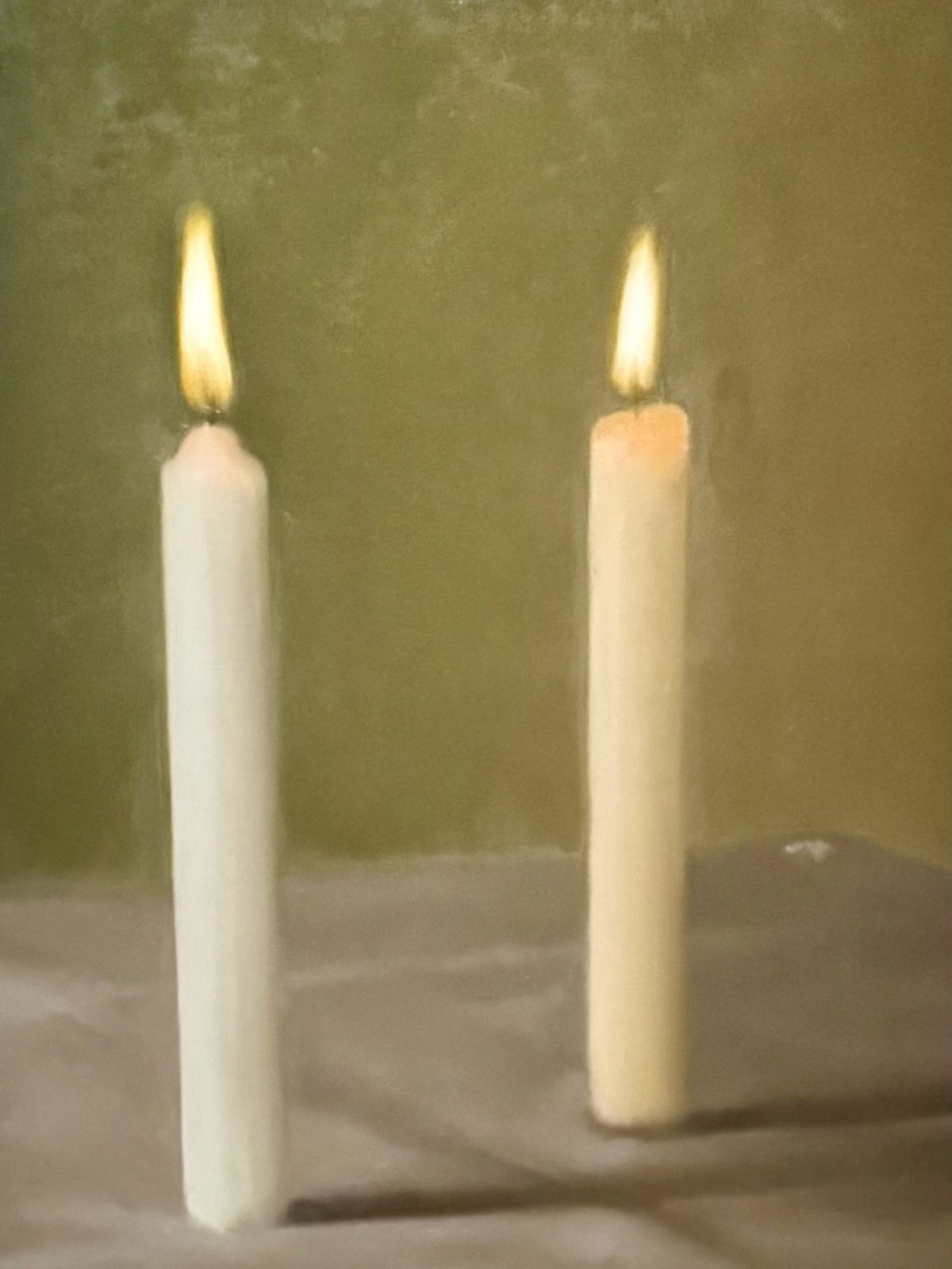 Gerhard Richter Zwei Kerzen (Two Candles), 1982